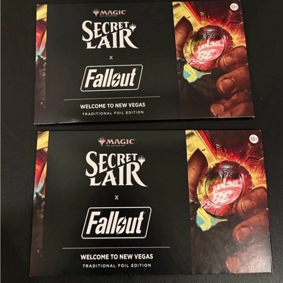 MTG Secret Lair x Fallout®: Welcome to New Vegas Foil Edition​ x2